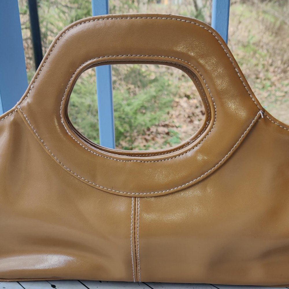 Mustard Clutch Bag